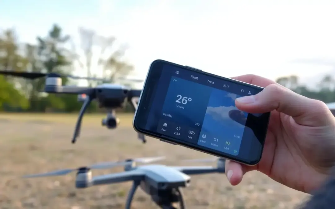 UAV forecast használata drónos repülésnél