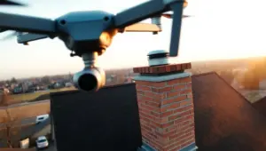 Kéményellenőrzés, bélelés, kazáncsere – hogyan segíthet a drónos felmérés?