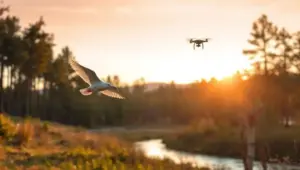 Védett madarak és a drónrepülés – felelősségünk az ég alatt