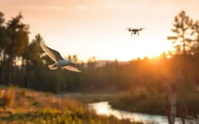 Védett madarak és a drónrepülés – felelősségünk az ég alatt